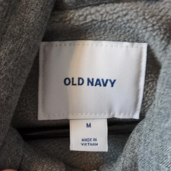 Old Navy Gray Puffer Vest - Picture 2 of 3